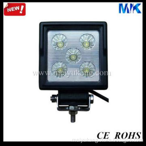 Square 15W 10-30V Offroad LED Work Lamp/ Truck work light